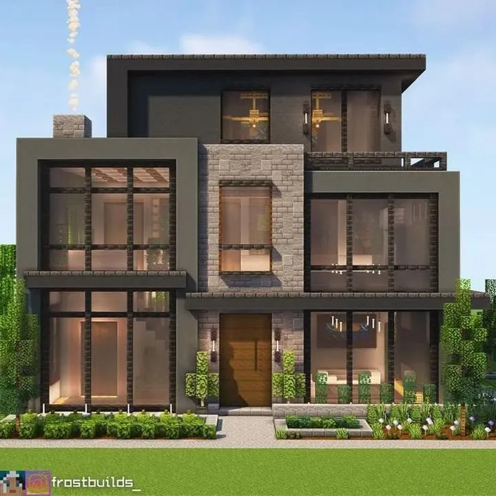 Odkryj sztukę, jak zbudować modern house w Minecraft i zachwyć swoich znajomych