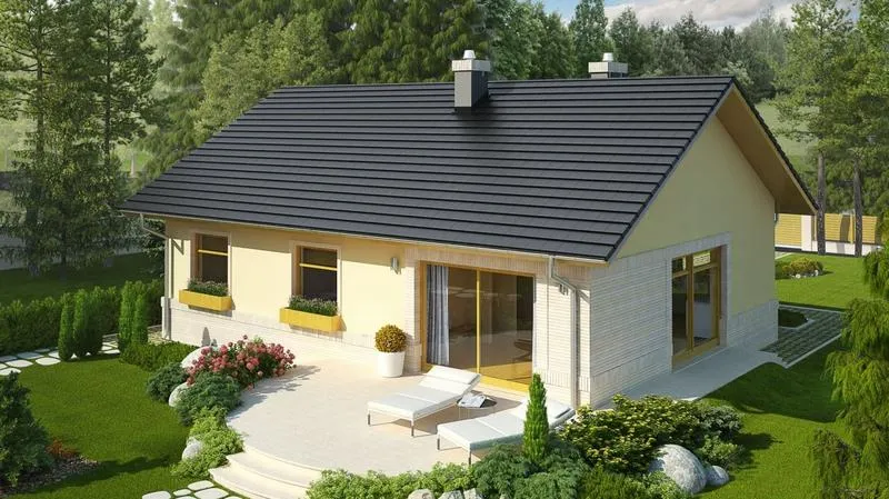 Budowa w obrysie starego domu