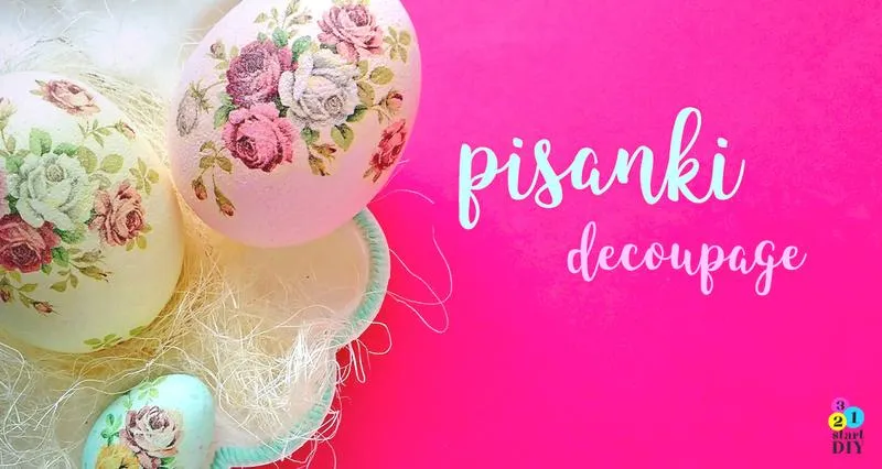 Decoupage na styropianie
