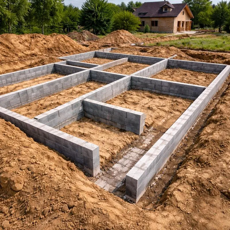 Dobór materiałów na fundamenty