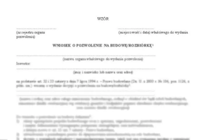 Formalności budowlane