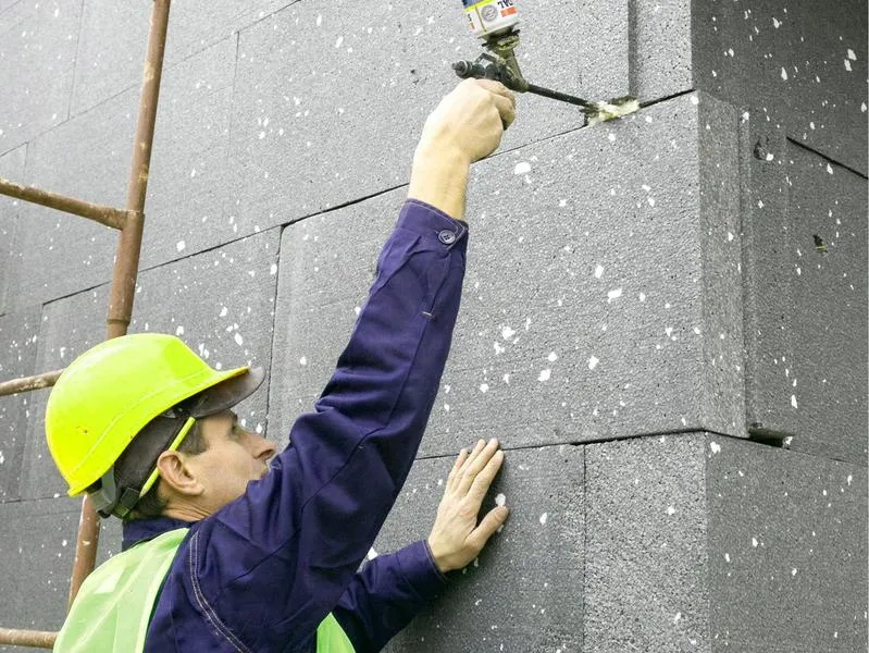 Izolacja wewnętrzna styropianem