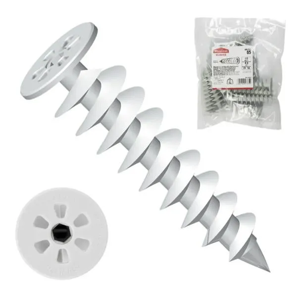 Montaż kołków do styropianu