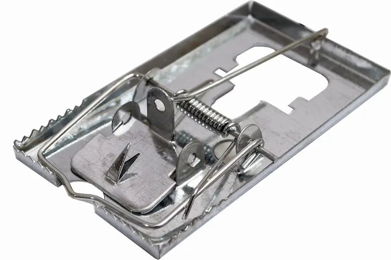 Montaż łapki na myszy