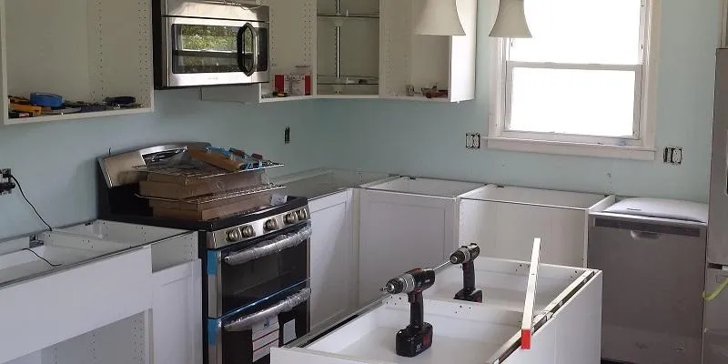 Montaż szafek wiszących