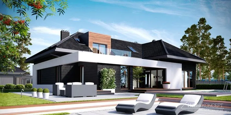 Nowoczesny dom przy Wiosennej 4