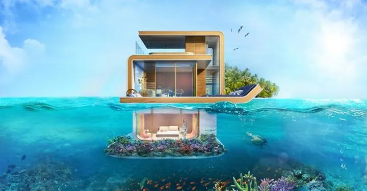 The Sims 4 dom na wodzie