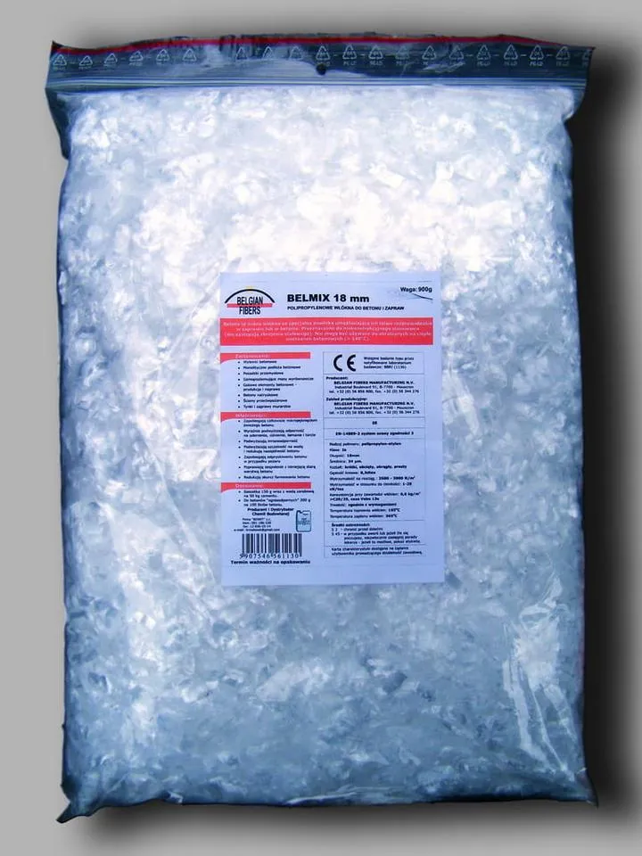 Włókna polipropylenowe w betonie